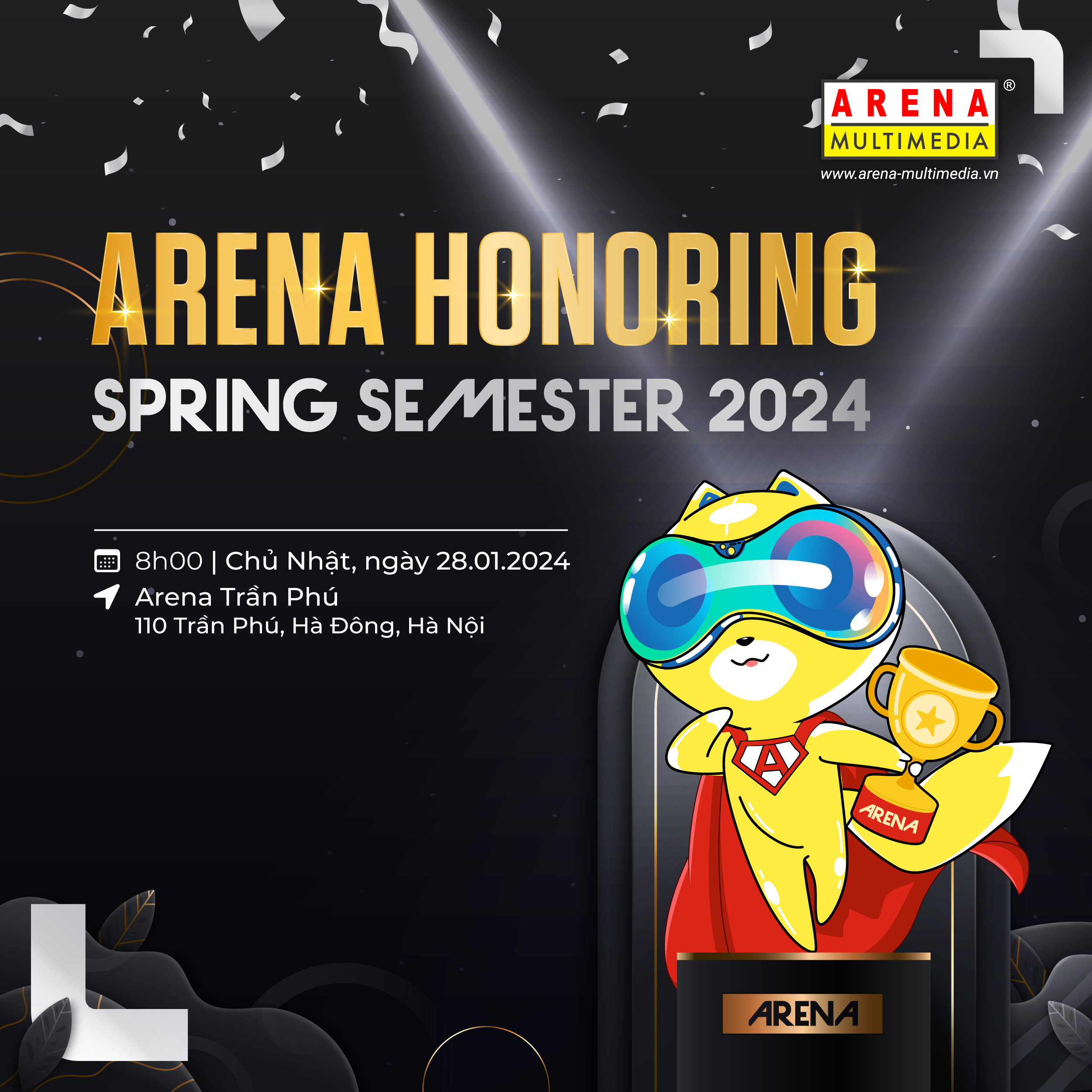 [HN - 28.01] Arena Honoring Ceremony: Spring Semester 2024 - Arena ...