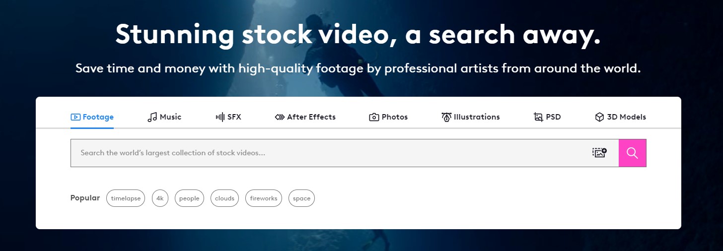 10 trang web cung cấp video stock hàng đầu Designer không nên bỏ lỡ