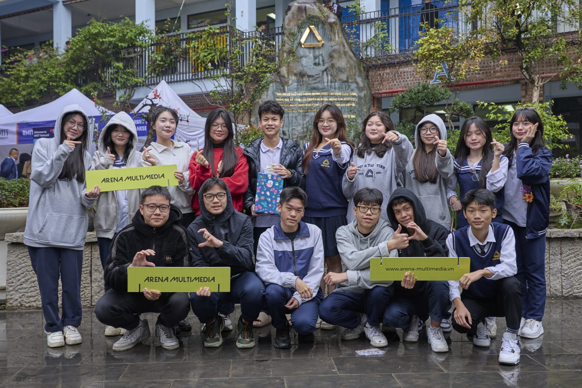Thiết kế đam mê cùng các bạn học sinh THPT Lương Thế Vinh