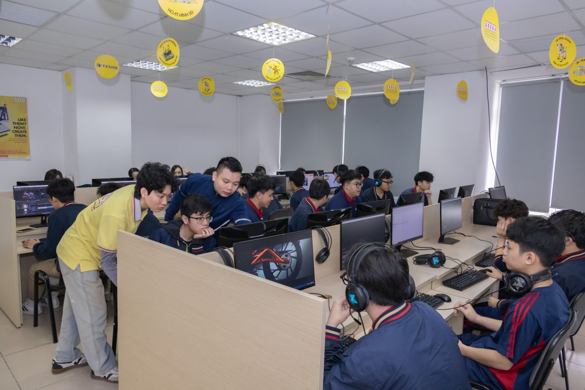 Arena Multimedia “thắp lửa” Sáng tạo tại trường THPT Đoàn Thị Điểm