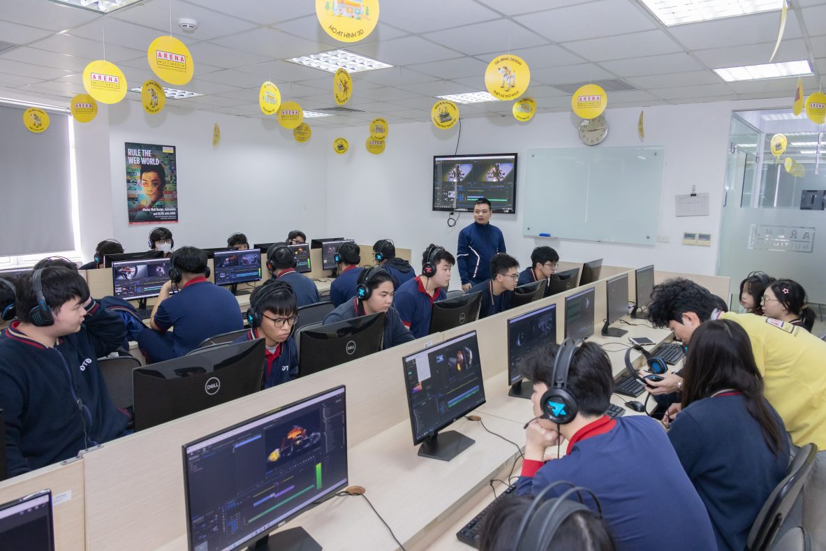 Arena Multimedia “thắp lửa” Sáng tạo tại trường THPT Đoàn Thị Điểm