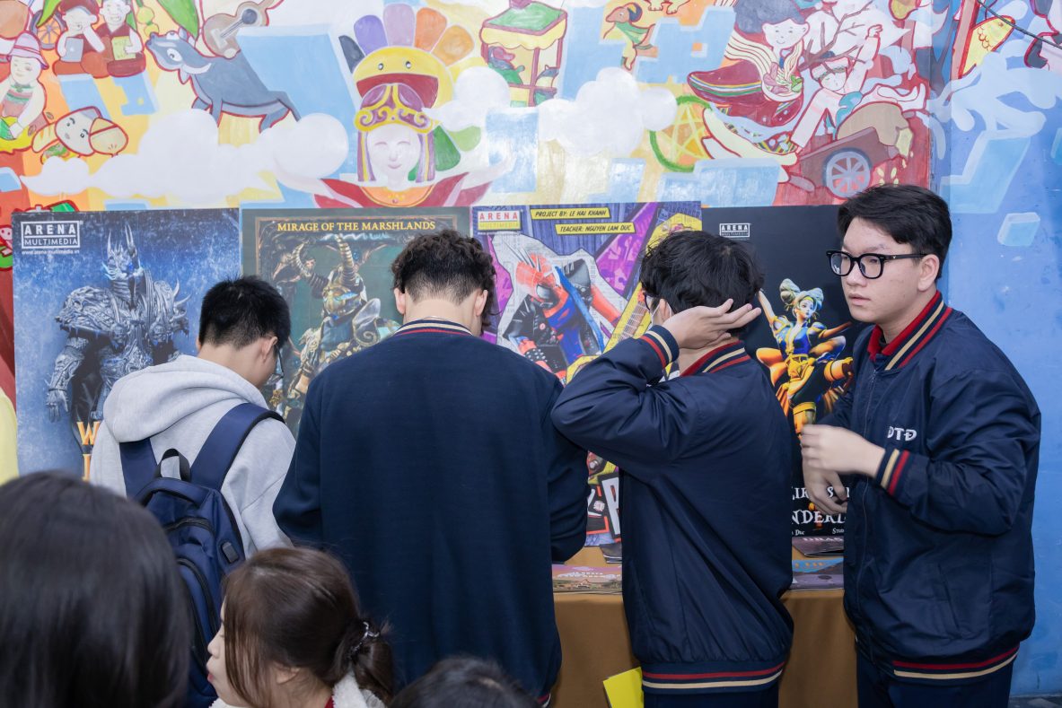 Arena Multimedia “thắp lửa” Sáng tạo tại trường THPT Đoàn Thị Điểm