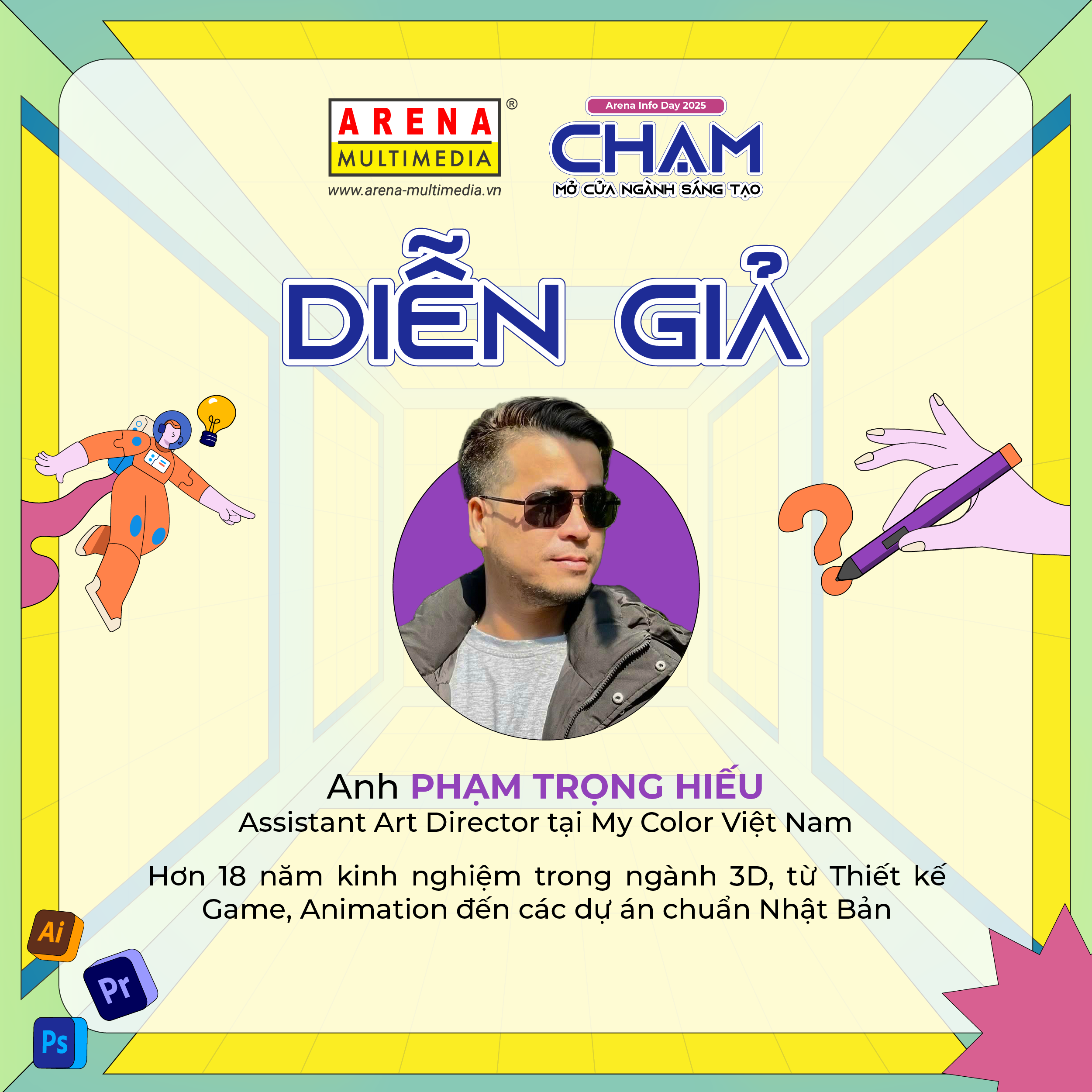 [HN] Hé lộ dàn khách mời có 1-0-2 tại talkshow “CHẠM” - Mở cửa ngành sáng tạo